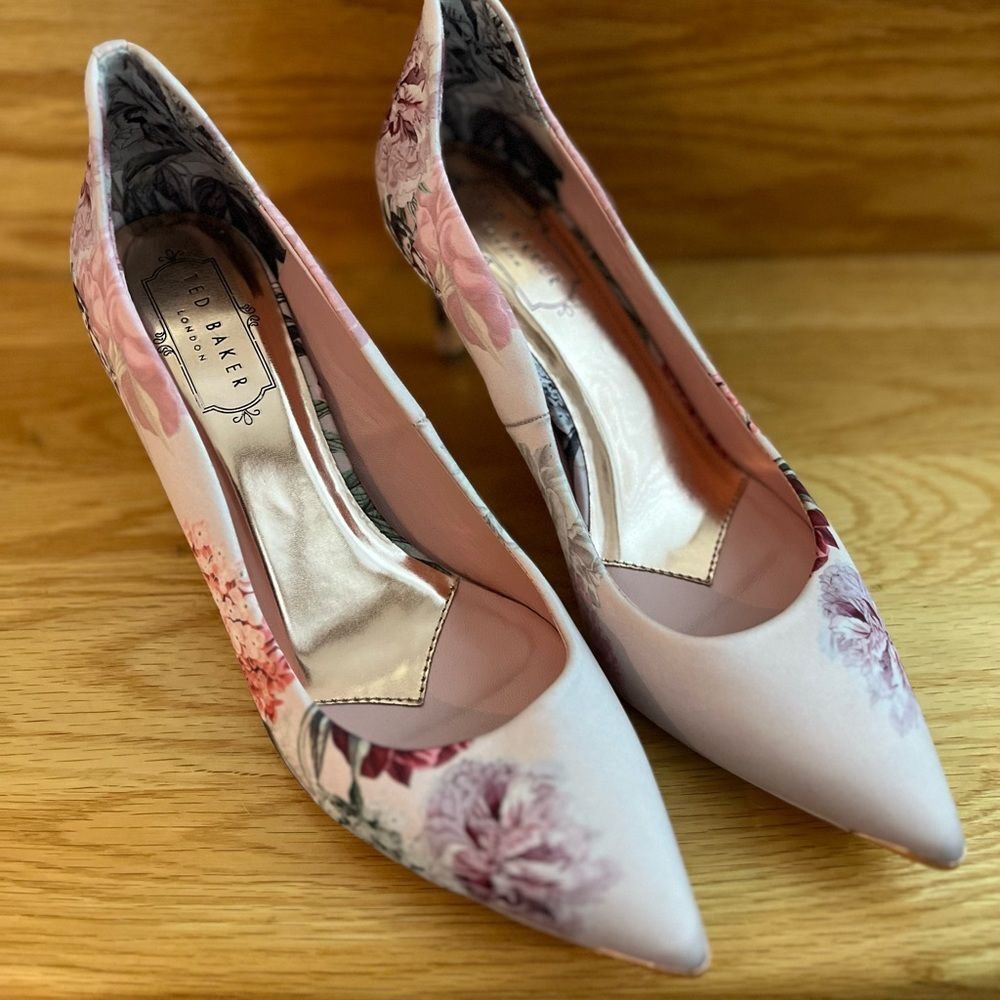 Ted Baker floral heels